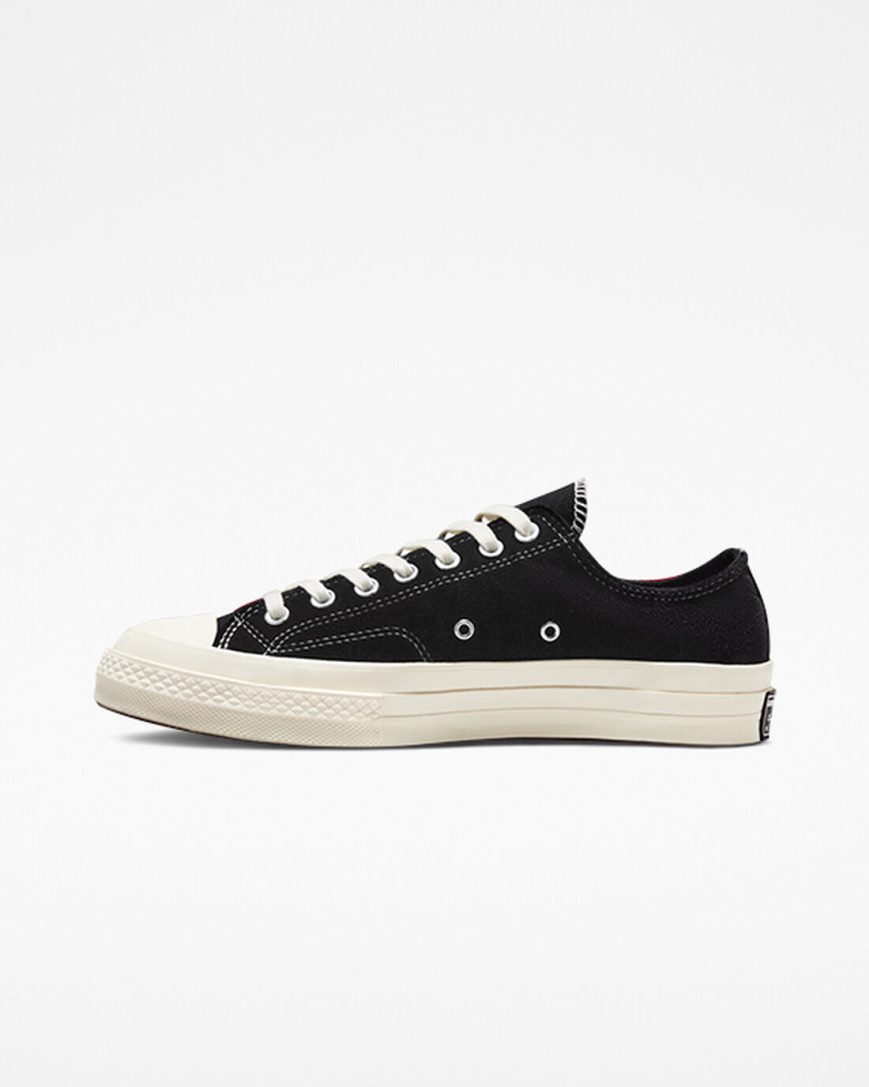 Tenisi Barbati Converse Chuck 70 Beyond Retro Velvet Negrii Rosii | RO E130QU608